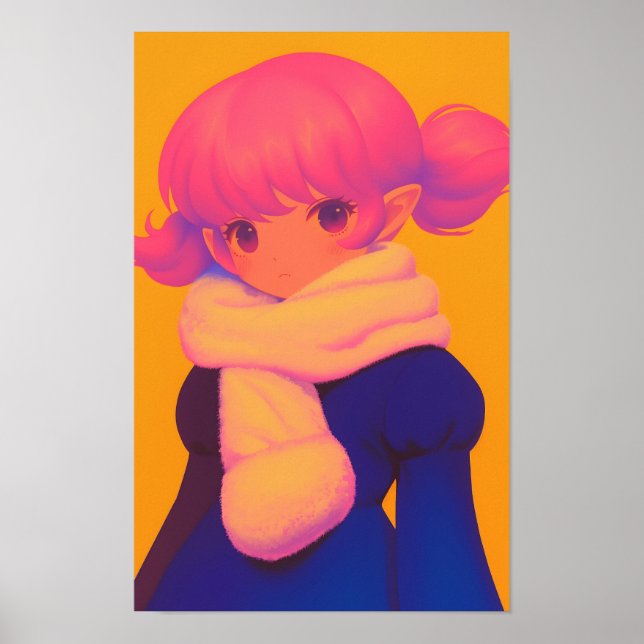 Cute Girl Poster (Front)