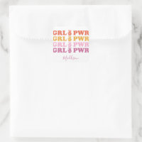 Cute Girl Power Peace Sign