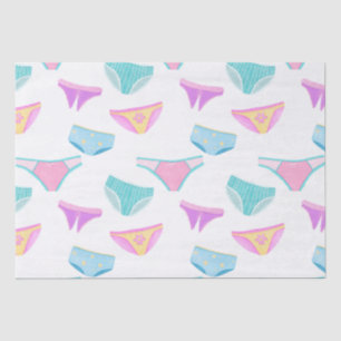 Cute Girl Power Underwear Girly Tissue Paper