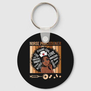 Cute Girl Strong Love Amazing Smart Proud Nurse Pr Key Ring