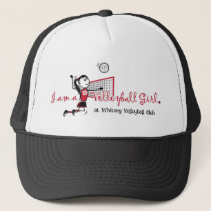 Cute Girl Volleyball  Trucker Hat
