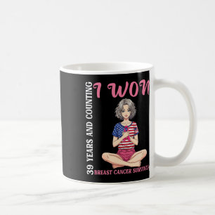 Cute Girl &#; Years And Counting I Won Breast Can Coffee Mug