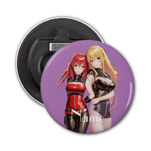 Cute Girls Anime Thunder_Cove Bottle Opener