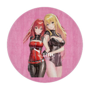 Cute Girls Anime Thunder_Cove Cutting Board