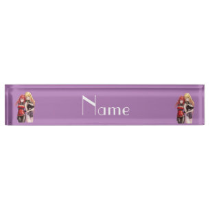 Cute Girls Anime Thunder_Cove Nameplate