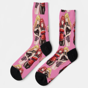 Cute Girls Anime Thunder_Cove Socks