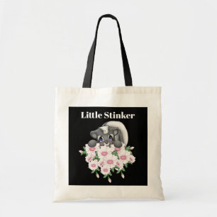 Cute girls little stinker tote bag