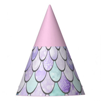 Cute Girls Mermaid Birthday Party Party Hat