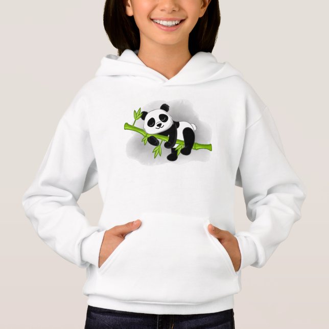 cute girls panda bear  (Front)