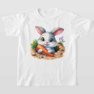 Cute girls rabbit lovers  T-Shirt
