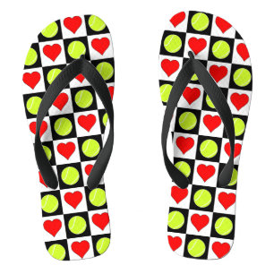 Cute Girls' Tennis Player Thongs