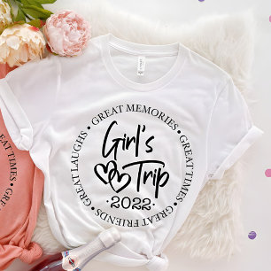 Cute Girls Trip Vacation Besties Matching Vacay  T-Shirt