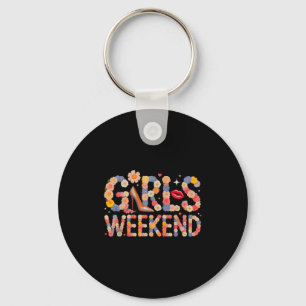 Cute girls weekend cruise vacation trip lifeguards key ring