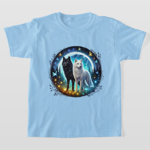 Cute girls wolf lovers T-Shirt