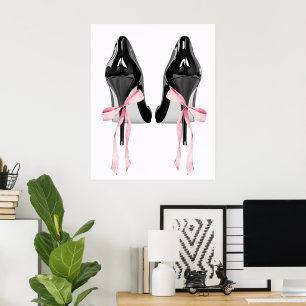 Cute Girly Bow Wall  Poster