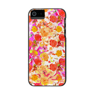 Cute girly flowers pattern incipio watson™ iPhone 5 wallet case