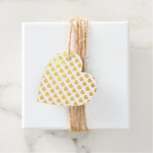 Cute girly fun custom conversation candy hearts favour tags