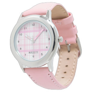 Cute Girly HEARTS PINK PATTERN eWatch Watch