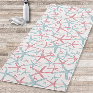 Cute Girly Modern Beach Yoga Mat