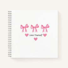 Cute girly notebooks