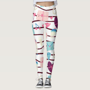Cute Girly Pattern Leggings
