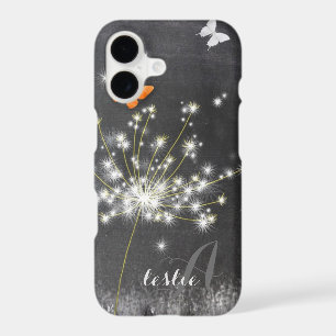 Cute Glittery Dandelion