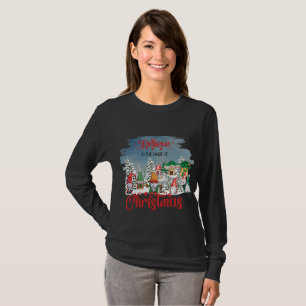 Cute Gnome Celebrating Christmas Holiday T-Shirt