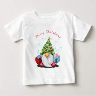 Cute Gnome Christmas Baby T-Shirt