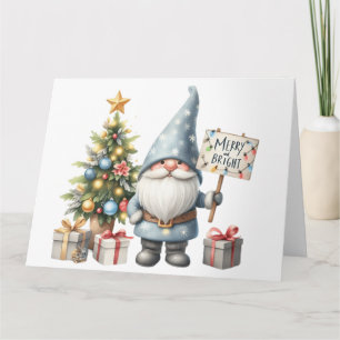 Cute Gnome Christmas Card