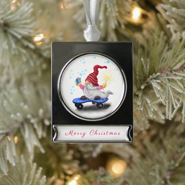 Cute Gnome Christmas Ornament (Tree)