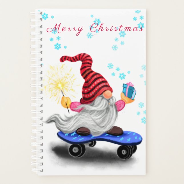 Cute Gnome Christmas Planner (Front)