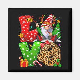 Cute Gnome Family Christmas For Women Men - Love G Magnet