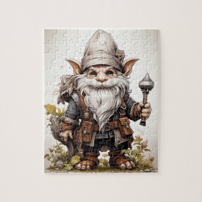 Cute Gnome Jigsaw Puzzle (Vertical)