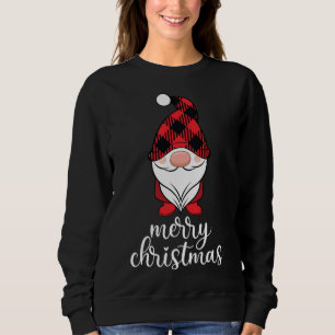 Cute Gnome Merry Christmas family matching pajama  Sweatshirt