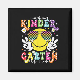 Cute Gnome October Vibes Funny Fall Halloween Pump Magnet