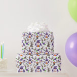 Cute Gnome Scary Pumpkin Treats Halloween Gift  Wrapping Paper<br><div class="desc">A Creepy yet cute Gnome,  scary Pumpkin,  Sweets and Tree Wrapping paper for Halloween-themed birthday parties,  Horror themed baby showers or Halloween Wedding gifts.</div>