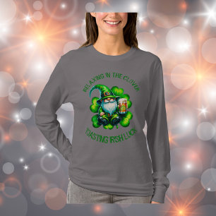 Cute Gnome St Patrick's Day with Beer T-Shirt