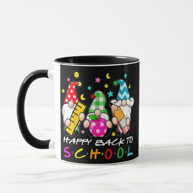 Cute Gnomes Back To School Gifts Teacher And Mug (Left)