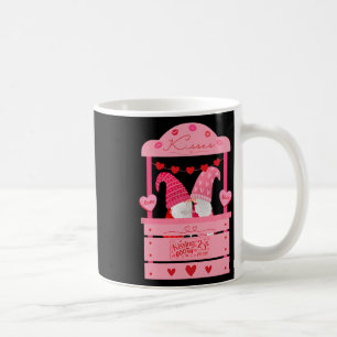 Cute Gnomes Kissing Booth Love Hearts Kisses Hugs Coffee Mug