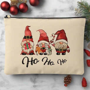 Cute Gnomes Nordic Christmas Holiday Gift Accessory Pouch