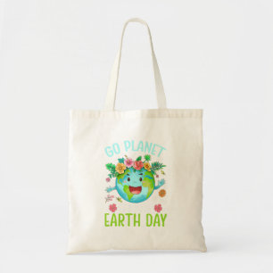 Cute Go Planet Its Your Earth Birthday Day 2024 Te Tote Bag