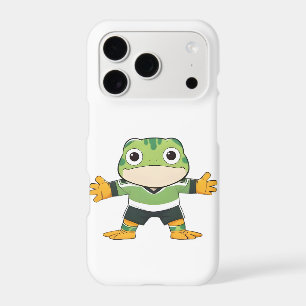 Cute Goalkeeper Frog Soccer Kawaii Design