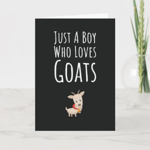 Cute Goat Cards For Boys For Kids Farm Animals