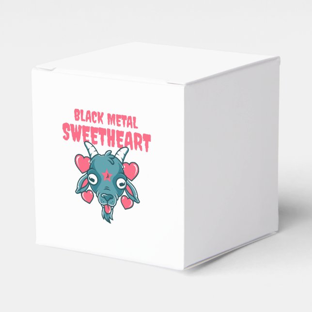  Cute Goat Head Baphomet Favour Box (Front Side)