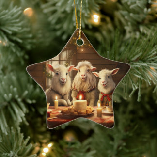 Cute Goat Ornament Decor, Gifts for Goat Lovers 