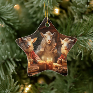 Cute Goat Ornament Decor, Gifts for Goat Lovers