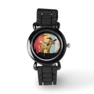 Cute Goat Retro Watch