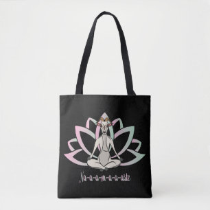 CUTE GOAT YOGA Namaste GetYerGoat™ Tote Bag