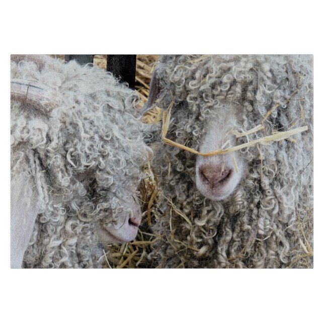 CUTE GOATS   CUTTING BOARD (Front)