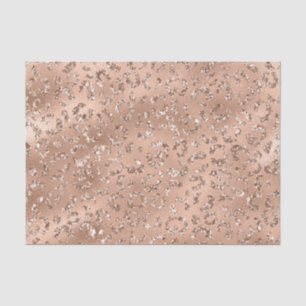 Cute Gold Cheetah Leopard Skin Print Pattern Tissue Paper